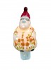 Porcelain Santa Claus Night Light with Gift Box